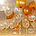 Стрічка для кульок. Колір: Жовтий Люрекс. Довжина: 50м. Вир-во: Боско (Україна)., фото 3