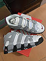 Eur36-46 кросівки Nike More Uptempo 96 білі, фото 5