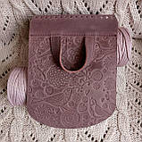 Шнур поліефірний "Барва" 5 мм без осердя. Пильна троянда, фото 3