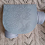 Шнур поліефірний "Барва" 5 мм без сердечника. Небесний, фото 3