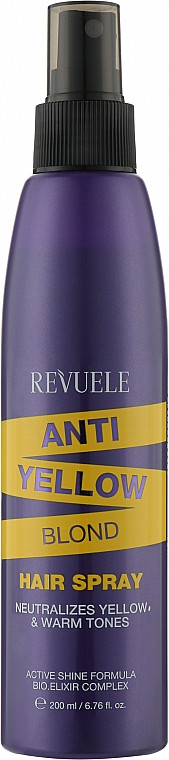 Спрей для волосся з анижовтим ефектом Revuele Anti Yellow Blond Hair Spray, фото 1