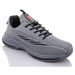 Кросівки чоловічі Bonote р.42 текстиль сітка сірі
