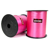 Стрічка для кульок. Колір: Фуксія. Довжина: 225м. Вир-во: Боско (Україна).