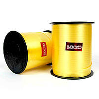 Стрічка для кульок. Колір: Жовтий. Довжина: 225м. Вир-во: Боско (Україна).