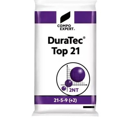 Добриво DuraTec Top 21 (21-5-9+2Mg+Me), 25 кг, Compo