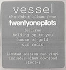Twenty One Pilots — Vessel 2014/2016 Fueled By Ramen/EU Mint Вінілова пластинка (art.243591), фото 4