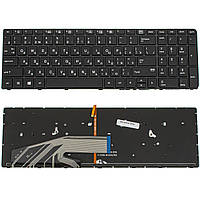 Клавиатура HP ProBook 655 G2 с подсветкой клавиш, матовая (827028) для ноутбука для ноутбука