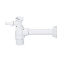 Сифон для кухонної мийки з підведенням 11 2" × 40 мм WIRQUIN (9542820)