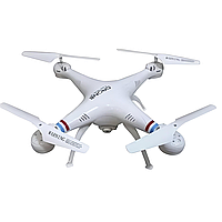 Квадрокоптер дрон 1000000 DM93 WiFi, летающий дрон мини с камерой для съемки, коптер мини цвет Белый