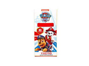 Тісто для ліплення Перо Paw Patrol 6 кольорів 122294