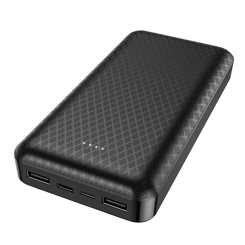 Powerbank BOROFONE BJ3A Minimalist 20000mAh black, фото 1