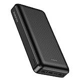 Powerbank BOROFONE BJ3A Minimalist 20000mAh black, фото 3