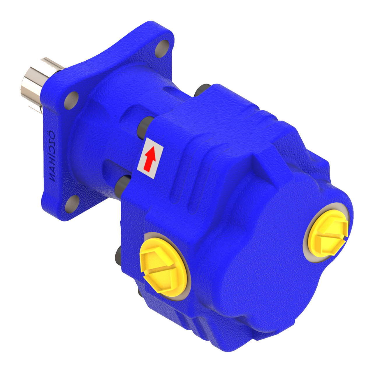 Насос шестеренний 27 л (4 болти) ISO лівий OZCIHAN, фото 1