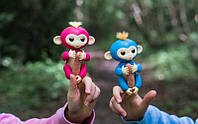 ИНТЕРАКТИВНАЯ FINGERLINGS MONKEY l Игрушка обезьянка l Смешливая обезьянка фиолетовая! Идеально