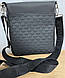 Сумка на плече Louis Vuitton LV чорно-сіра, фото 3