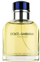 Чоловіча оригінальна туалетна вода Dolce&Gabbana pour Homme, 125ml тестер NNR ORGAP/0-33