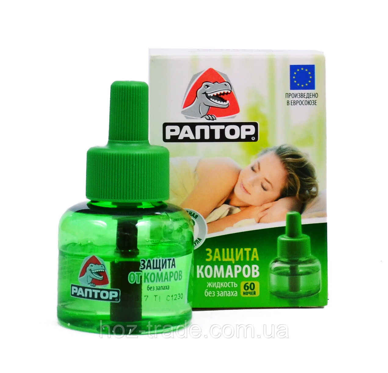 Раптор рідина від комарів 60 ночей