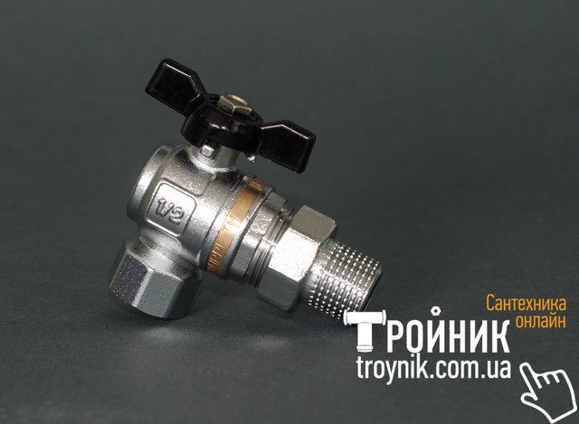 Крани з американкою кутові Крани з американкою кутові