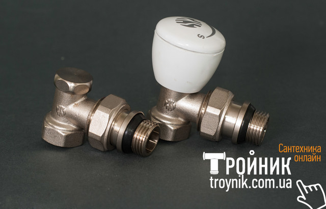 Кутові радіаторні крани