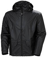 Czarny S Водонепроницаемая куртка от дождя Helly Hansen Workwear Куртка Voss, зеленая, 70206, L