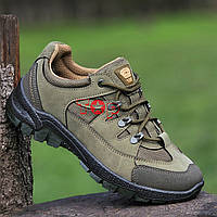 Тільки 43р і 45р! Кросівки чоловічі хакі весна осінь Кроссовки мужские хаки (Код: 3214)