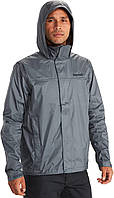 2X Stalowy onyks Мужская куртка Marmot Precip Eco, водонепроницаемая легкая куртка от дождя с капюшоном,
