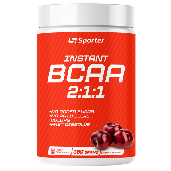 Sporter BCAA Instant 300 g, Яблуко