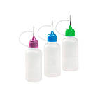 Пляшка пластикова 5шт 30мл із металевим носиком і ковпачком, фото 3