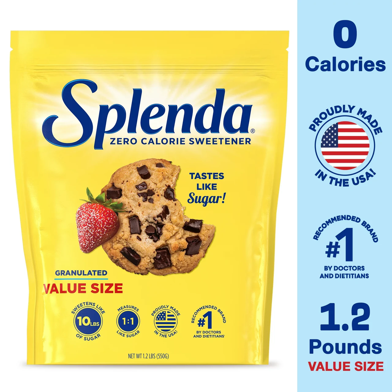 Цукрозамінник сукралоза Splenda 550 г США