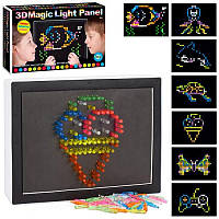 Мозаика 3D Magic Light Panel 180дет, карточки 7шт, 5 зон подсветки