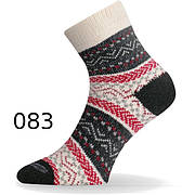 Шкарпетки Lasting HMC XL 083 білий/червоний
