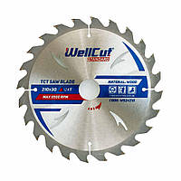 Диск пильный WellCut Standard WS24210 24T 210*30 мм