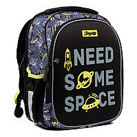 Рюкзак шкільний 1Вересня S-107 "Space", чорний 38*30*14см., 552005