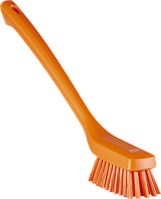 Щетка ручная узкая Vikan 420 мм жесткая оранжевая 41857