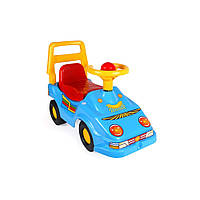 Дитяча каталка "Автомобіль для прогулянок Еко" ТехноК 1196TXK до 20 кг (Блакитний)