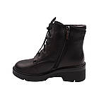 Черевики жіночі Erisses чорні натуральна шкіра, 33, фото 2