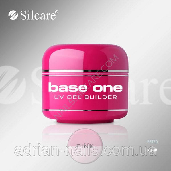 Прозрачно-розовый гель Base One Pink (разлив) - фото 2 - id-p306492602