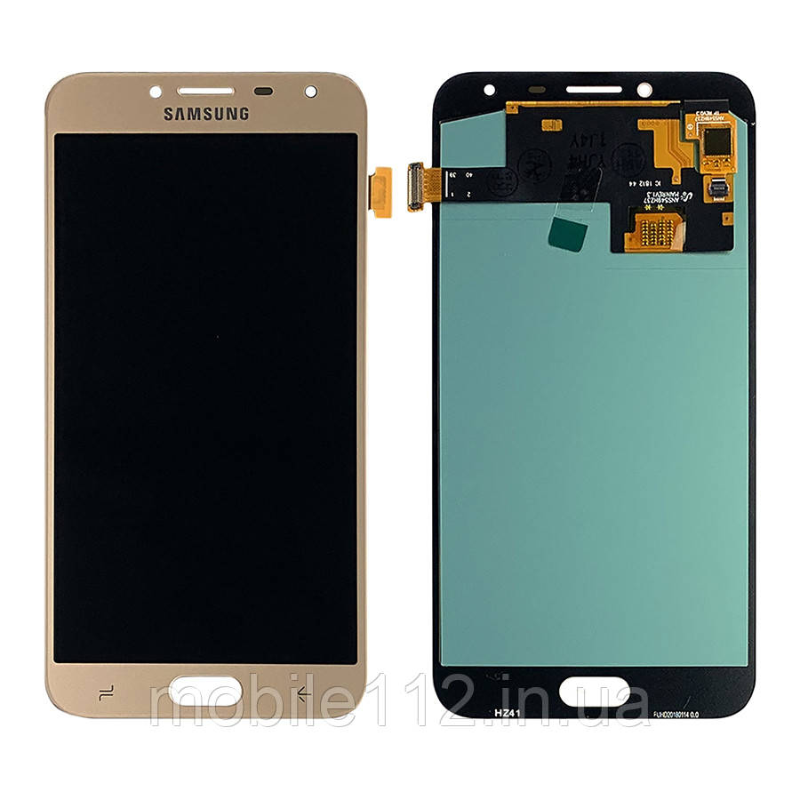 Екран (дисплей) Samsung Galaxy J4 2018 J400F з тачскріном золотистий OLED