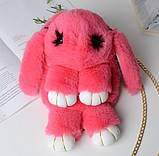 Плюшева сумка Зайчик 33 см Капучино Хакі, фото 3