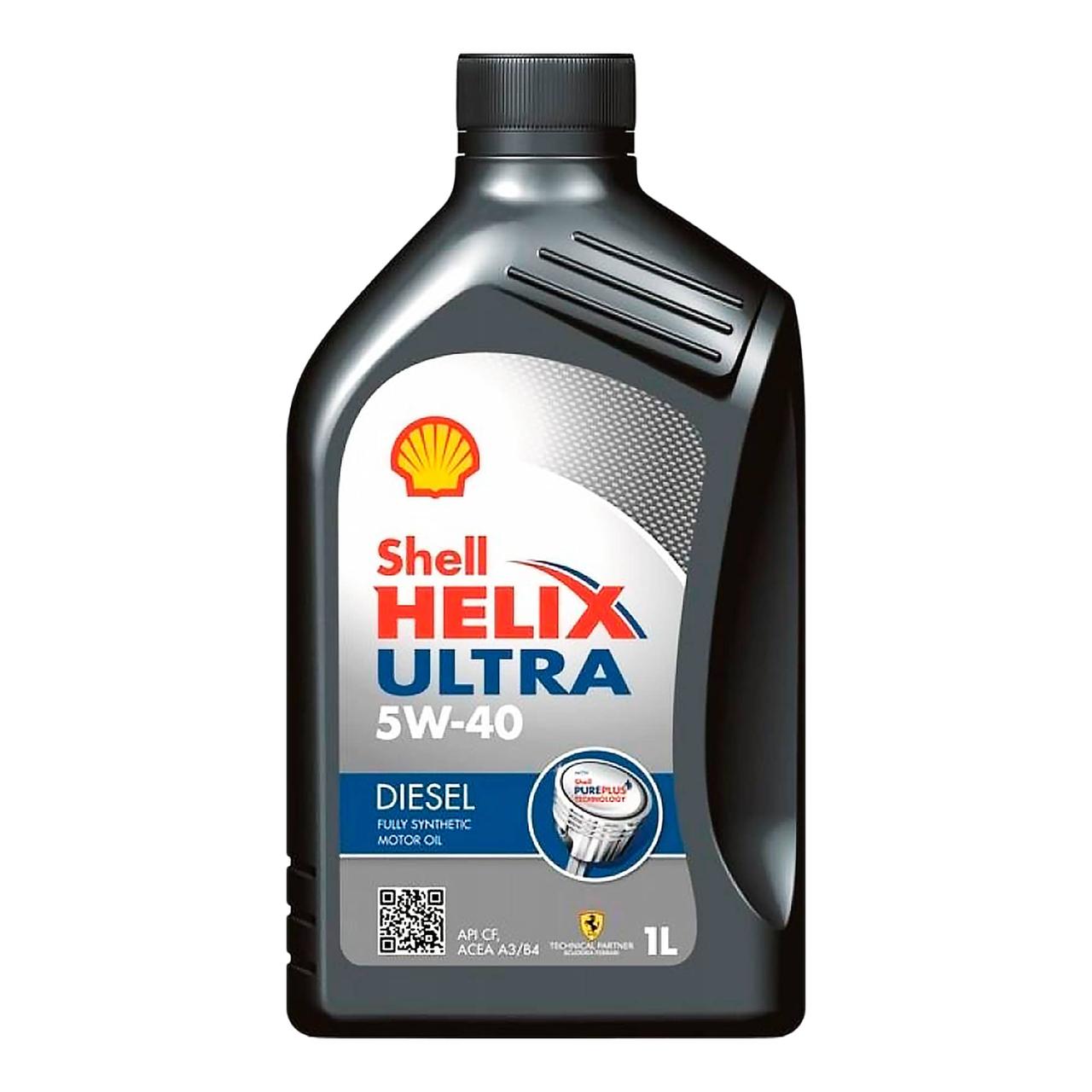Shell Helix Diesel Ultra 5W-40, 1 л (550040551) моторна олива, фото 1