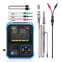 Осциллограф цифровой + тестер транзисторов + генератор сигналов FG Fnirsi DSO-TC3 Голубой/Черный портативный с