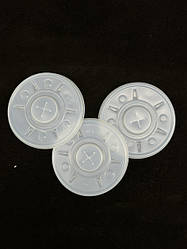 Кришка для паперового стакану пластикова з хрестиком