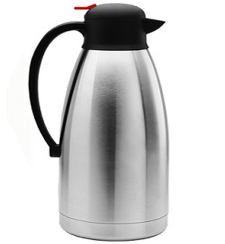 Термос глечик 2000 мл вакуумний із неіржавкої сталі, фото 1