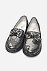 Туфлі дитячі дівчинка з бантиком сірого кольору 155628T Безкоштовна доставка, фото 4