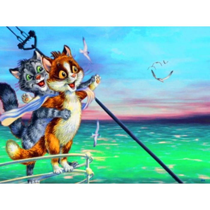 Картина за номерами 40х50 см DIY (без коробки) Косанік (RA3072_O), фото 1