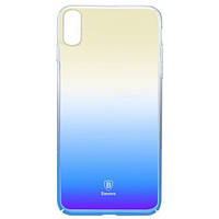 Чехол Baseus для iPhone X/Xs Glaze blue (WIAPIPHX-GC03)