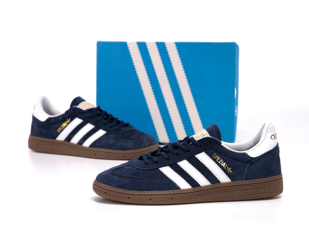 Чоловічі сині Кросівки Adidas Spezial