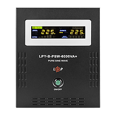 ДБЖ з правильною синусоїдою 48V LPY-B-PSW-6000VA+(4200Вт)10A/20A