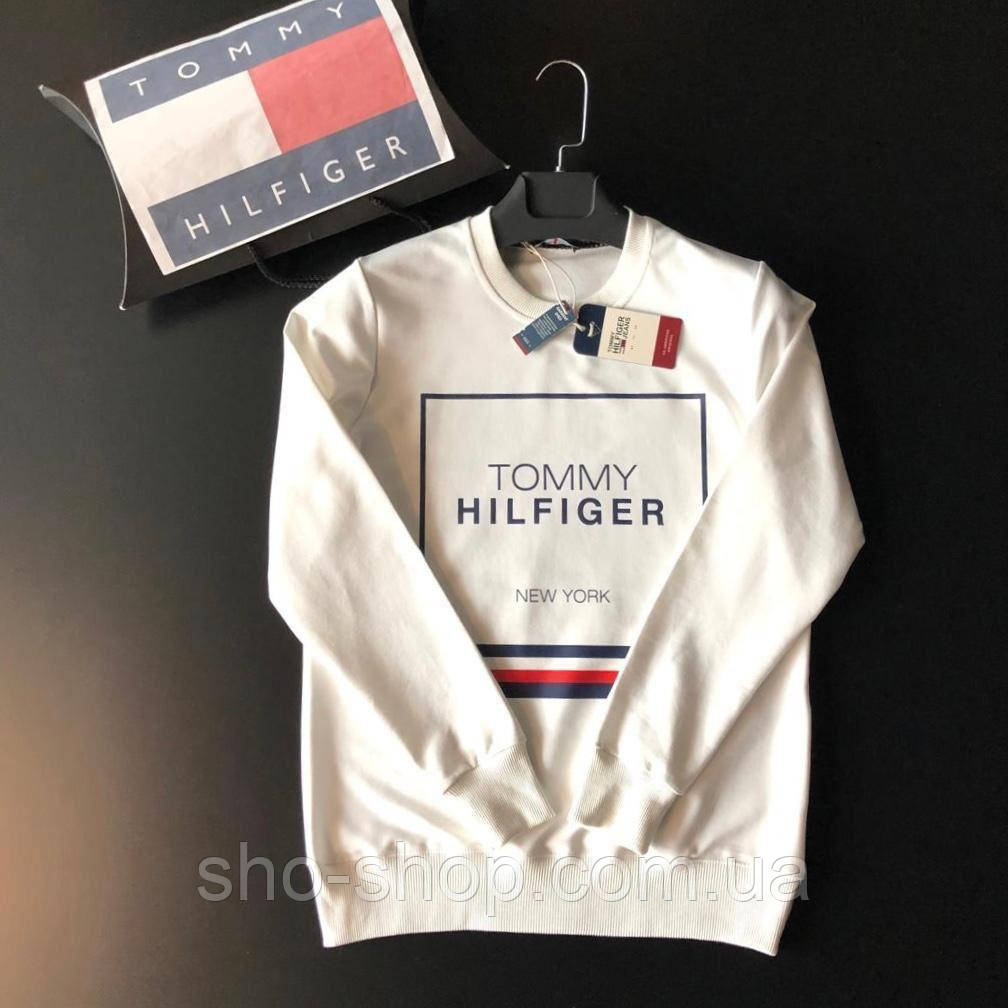 Світшот чоловічий Tommy Hilfiger White New Collection!, фото 1