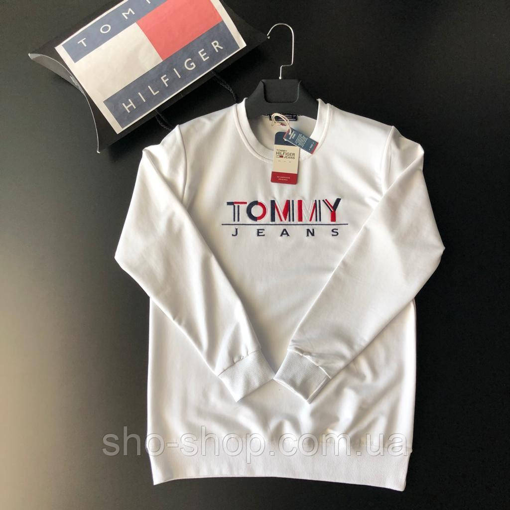 Світшот чоловічий Tommy Hilfiger White, фото 1
